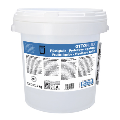 OTTOFLEX Vloeibare Folie Emmer 7kg - voor AQUASTEP